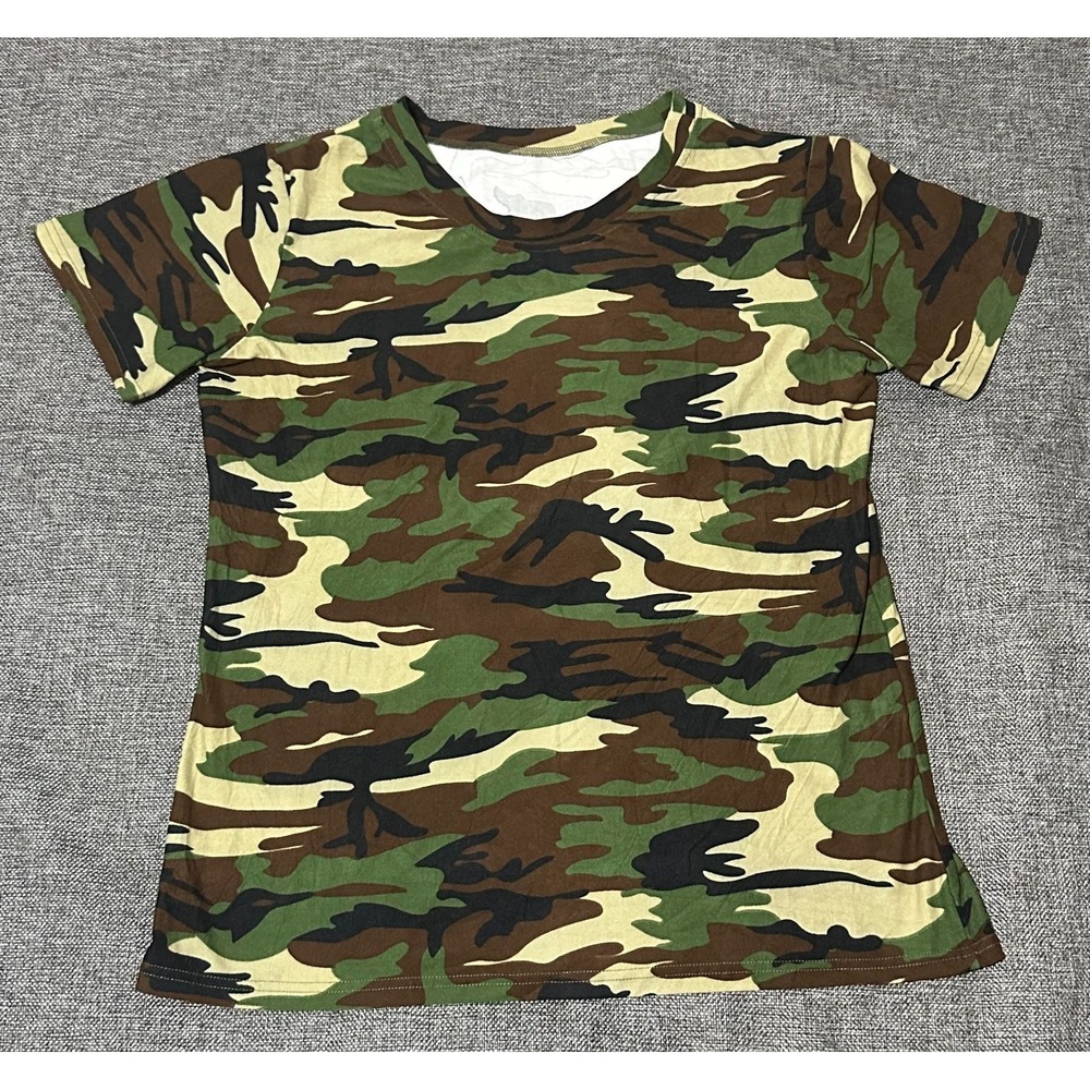 Romastory Men's‎ L Camouflage Shirt